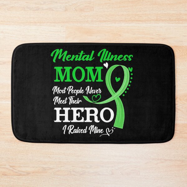 Item preview, Proud Mental Illness Mom Most People Never Meet Their Hero I Raised Mine Mental Illness Awareness designed and sold by Kohend.