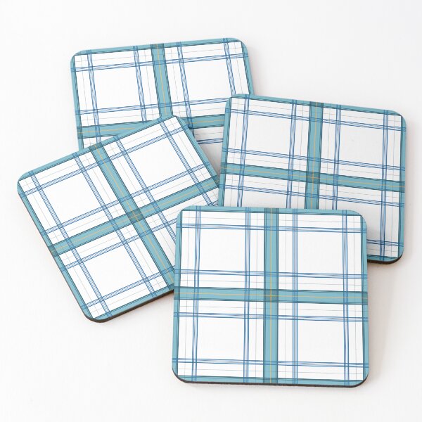 Item preview, Turquoise tartan xs designed and sold by pASob-dESIGN.