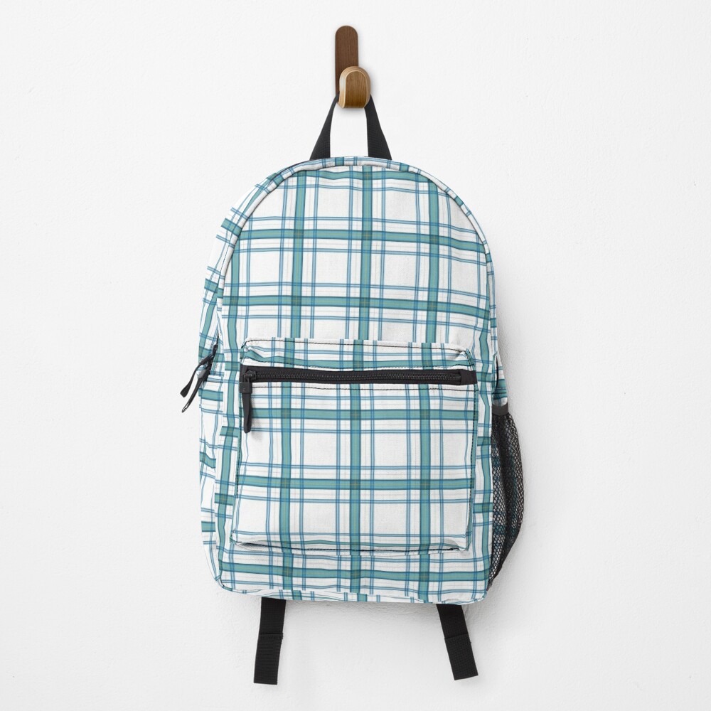 Tartan in türkis xs Rucksack