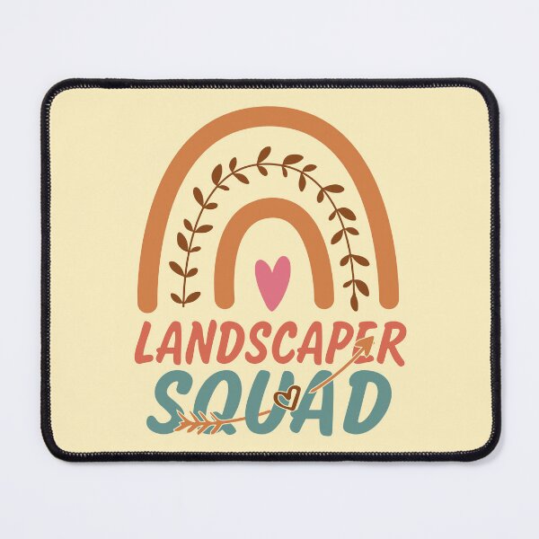 Item preview, Landscaper Squad Rainbow Quote Gift Idea For Men and Womens - Funny Landscaper designed and sold by Mmmm3344.