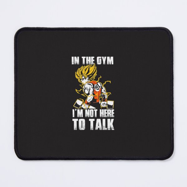 Item preview, Dragon Ball Super Saiyan Warrior Son Goku Kakarot In The Gym I&x27;m Not Here To Talk Classic T-Shi designed and sold by palkaninch.