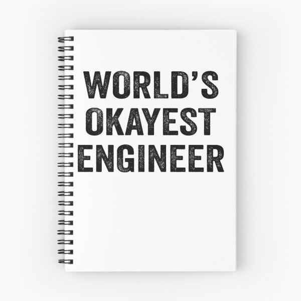 Item preview, World's Okayest engineer Shirt, Funny engineer Dad Husband Womens Boyfriend Birthday Christmas Gift idea designed and sold by xlnv.