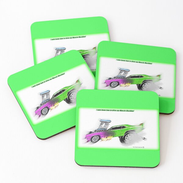 Item preview,  Muscle Cars   // I auto know how to drive my muscle machine! designed and sold by Imagin8er.