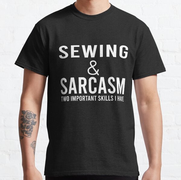 Item preview, Sewing And Sarcasm, Sewing Quote, Funny Sewing designed and sold by Aerial Addicts.