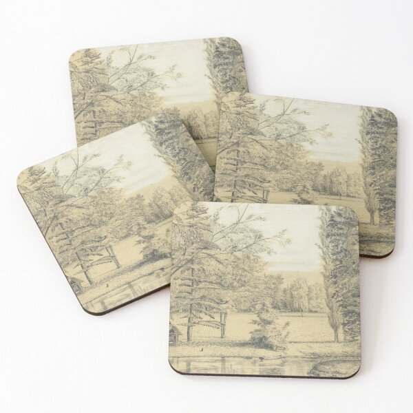 Item preview, Henri Rousseau River and Park Landscape designed and sold by Beepymallow.