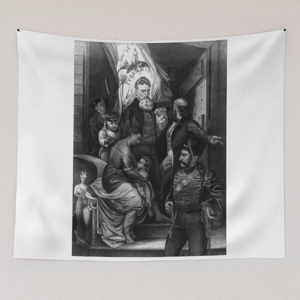 Item preview, John Brown - Meeting the slave-mother and her child - 1863 designed and sold by CrankyOldDude.