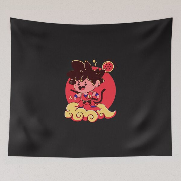 Item preview, Dragon Ball Super Saiyan Warrior Son Goku Kakarot Kid Ride The Cloud Classic T-Shirt designed and sold by palkaninch.