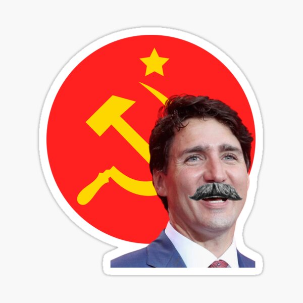 Justin [Stalin] Trudeau  Sticker