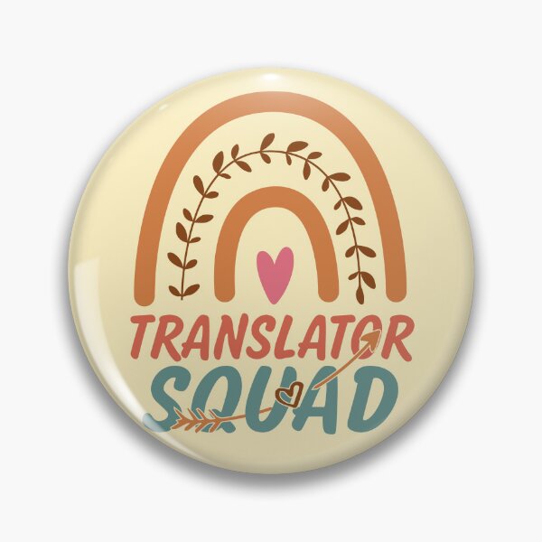 Item preview, Translator Squad Rainbow Quote Gift Idea For Men and Womens - Funny Translator designed and sold by Mmmm3344.