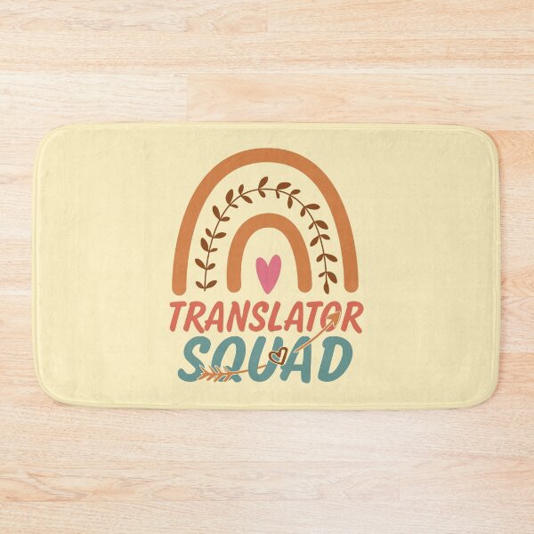 Item preview, Translator Squad Rainbow Quote Gift Idea For Men and Womens - Funny Translator designed and sold by Mmmm3344.