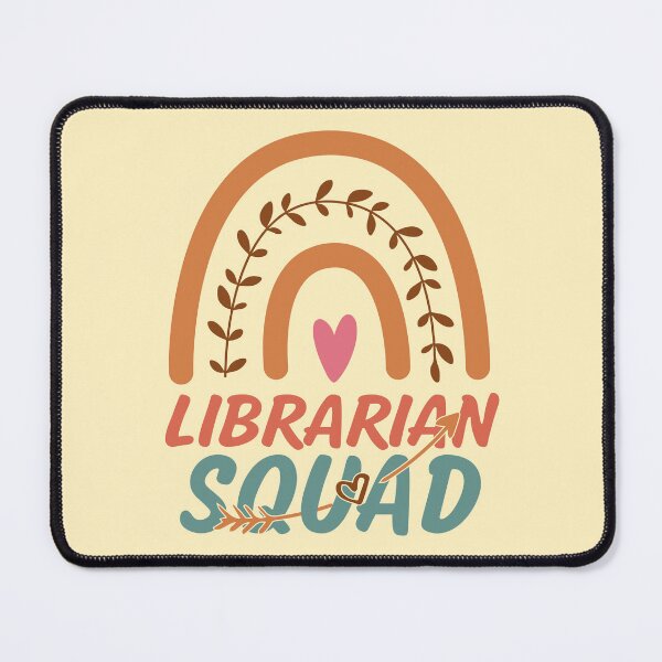 Item preview, Librarian Squad Rainbow Quote Gift Idea For Men and Womens - Funny Librarian designed and sold by Mmmm3344.