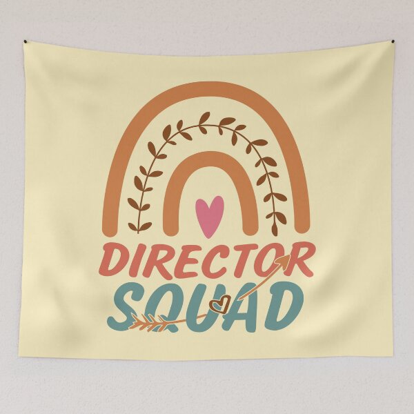 Item preview, Director Squad Rainbow Quote Gift Idea For Men and Womens - Funny Director designed and sold by Mmmm3344.