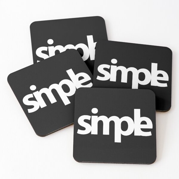 Item preview, Simple (white) designed and sold by FattoAMano.