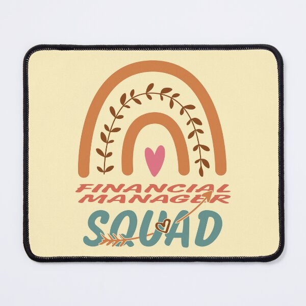 Item preview, Financial Manager Squad Rainbow Quote Gift Idea For Men and Womens - Funny Financial Manager designed and sold by Mmmm3344.
