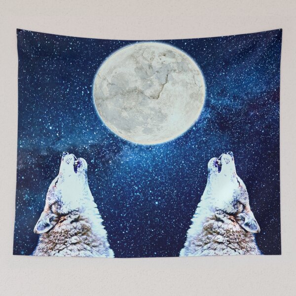Item preview, Twin Wolves  designed and sold by MMwolfdogden.