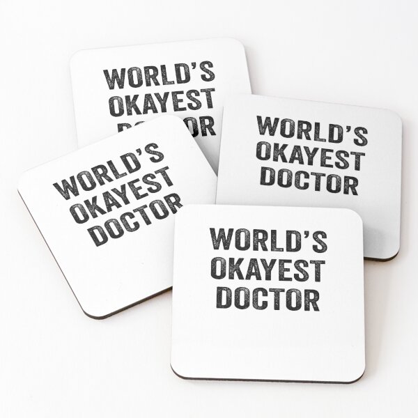 Item preview, World's Okayest doctor Shirt, Funny doctor Dad Husband Womens Boyfriend Birthday Christmas Gift idea designed and sold by xlnv.
