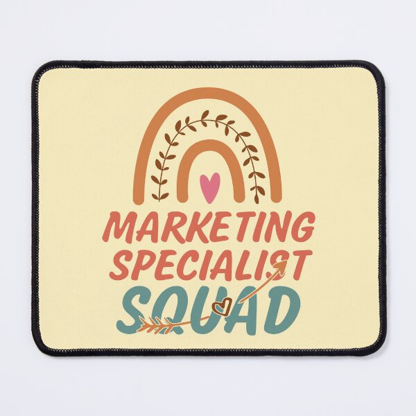 Vista previa del artículo con la obra «Especialista en marketing Squad Rainbow Quote Idea de regalo para hombres y mujeres - Especialista en marketing divertido», diseñado y vendido por Mmmm3344.