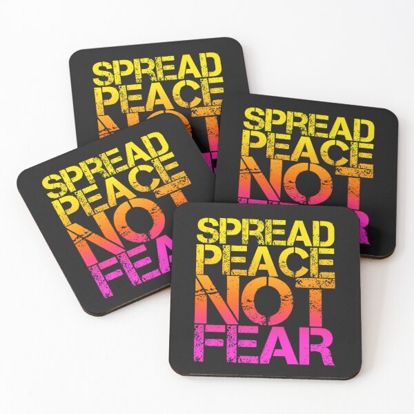 Item preview, Spread Peace not fear designed and sold by TheRightHonMP.