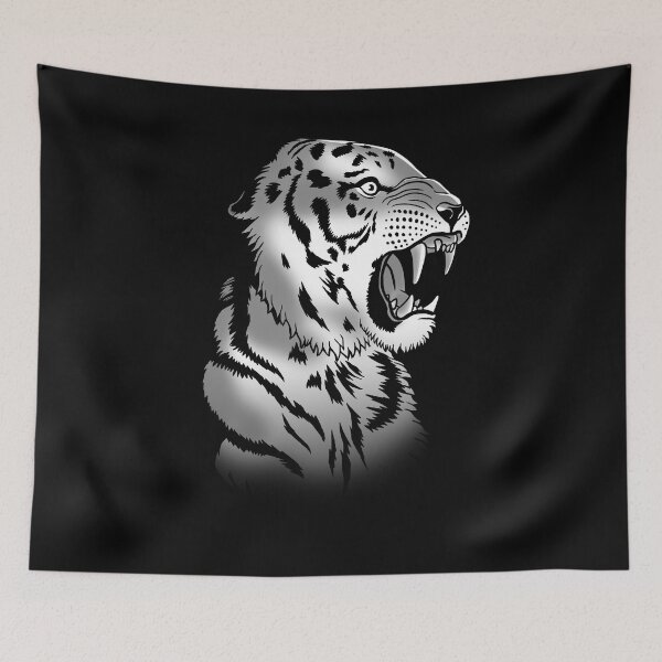 Item preview, Tiger attack designed and sold by albertocubatas.