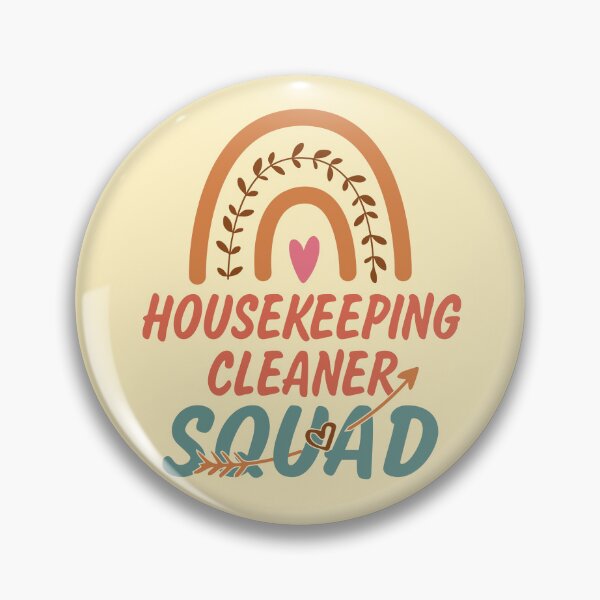 Item preview, Housekeeping Cleaner Squad Rainbow Quote Gift Idea For Men and Womens - Funny Housekeeping Cleaner designed and sold by Mmmm3344.