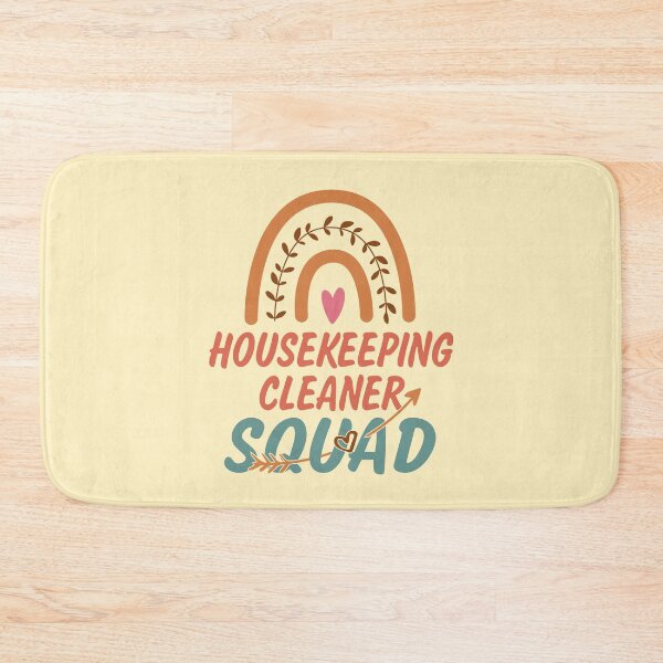 Item preview, Housekeeping Cleaner Squad Rainbow Quote Gift Idea For Men and Womens - Funny Housekeeping Cleaner designed and sold by Mmmm3344.