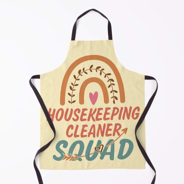 Item preview, Housekeeping Cleaner Squad Rainbow Quote Gift Idea For Men and Womens - Funny Housekeeping Cleaner designed and sold by Mmmm3344.