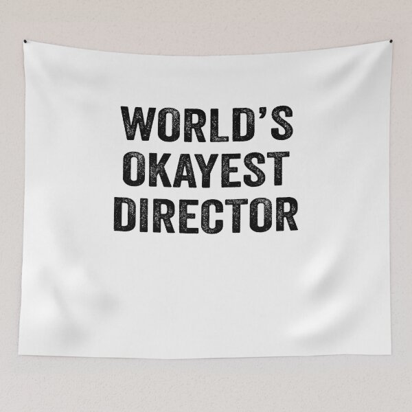 Item preview, World's Okayest director Shirt, Funny director Dad Husband Womens Boyfriend Birthday Christmas Gift idea designed and sold by xlnv.