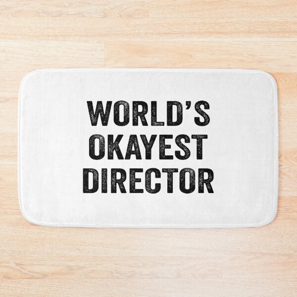 Item preview, World's Okayest director Shirt, Funny director Dad Husband Womens Boyfriend Birthday Christmas Gift idea designed and sold by xlnv.