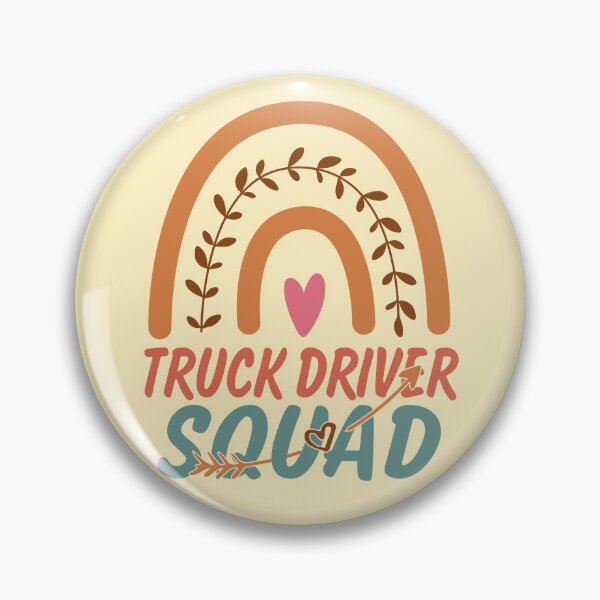Item preview, Truck Driver Squad Rainbow Quote Gift Idea For Men and Womens - Funny Truck Driver designed and sold by Mmmm3344.