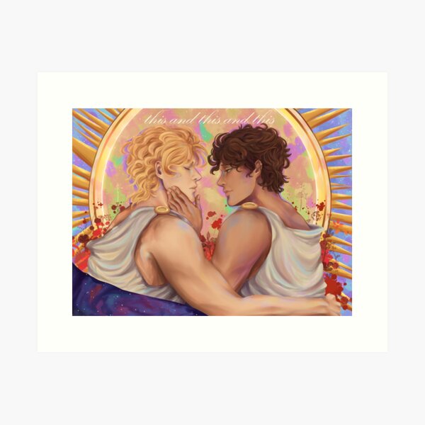Item preview, The Love of Achilles designed and sold by smollizzie.