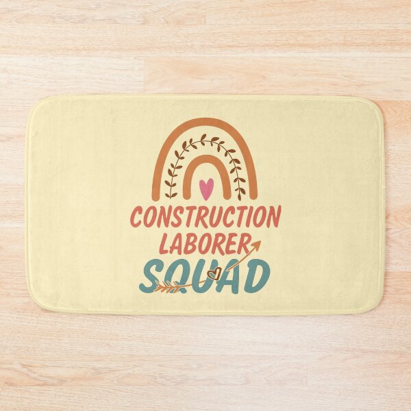 Item preview, Construction Laborer Squad Rainbow Quote Gift Idea For Men and Womens - Funny Construction Laborer designed and sold by Mmmm3344.