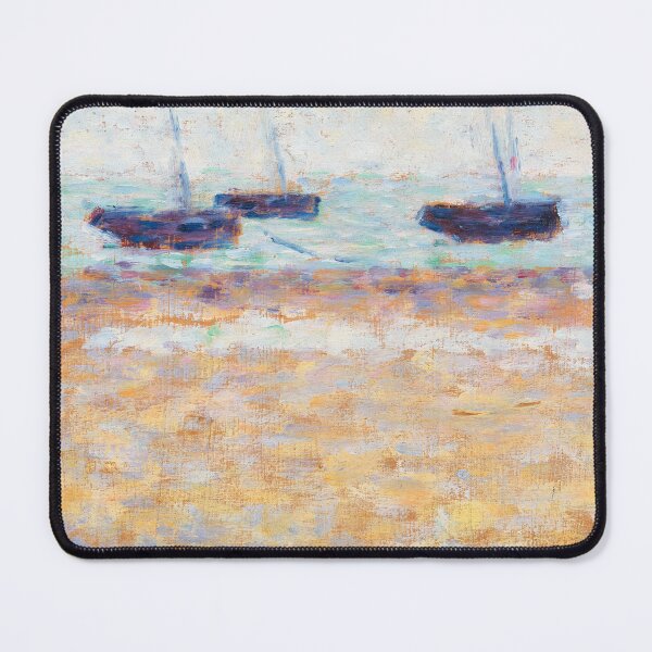 Item preview, Georges Seurat Boats designed and sold by Beepymallow.