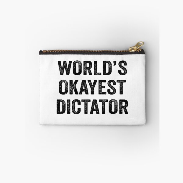 Item preview, World's Okayest dictator Shirt, Funny dictator Dad Husband Womens Boyfriend Birthday Christmas Gift idea designed and sold by xlnv.