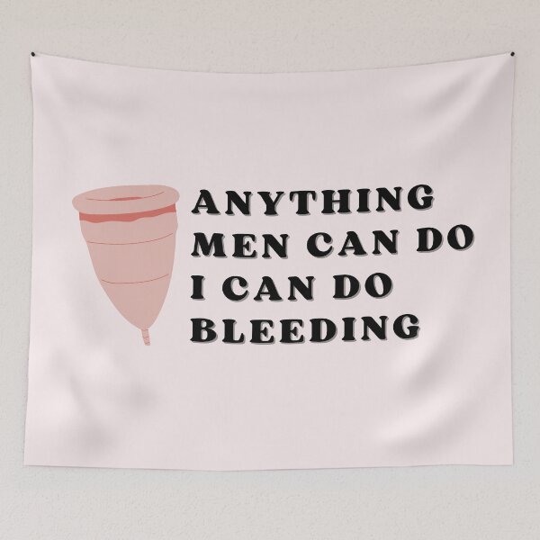 Item preview, Anything men can do I can do bleeding designed and sold by Thegentleshop.