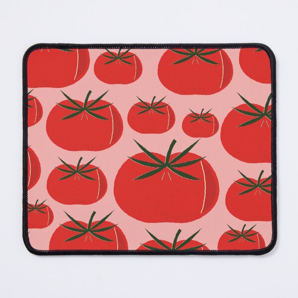 Item preview, Pink and red cute tomatoes pattern designed and sold by Thegentleshop.