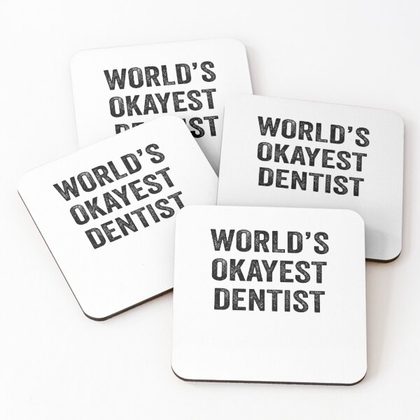 Item preview, World's Okayest dentist Shirt, Funny dentist Dad Husband Womens Boyfriend Birthday Christmas Gift idea designed and sold by xlnv.