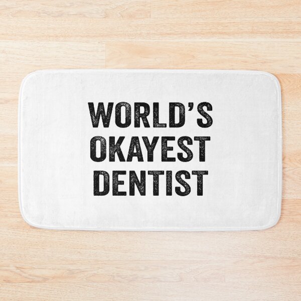 Item preview, World's Okayest dentist Shirt, Funny dentist Dad Husband Womens Boyfriend Birthday Christmas Gift idea designed and sold by xlnv.