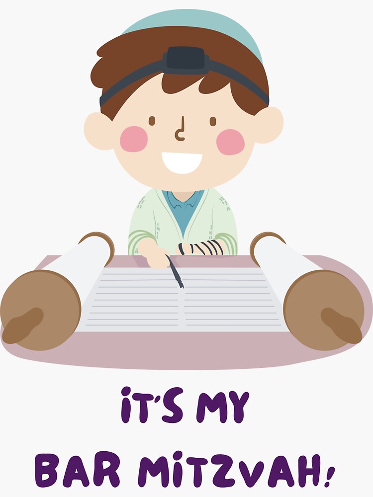 "It's My Bar Mitzvah Funny Yiddish Quotes" Sticker for Sale by