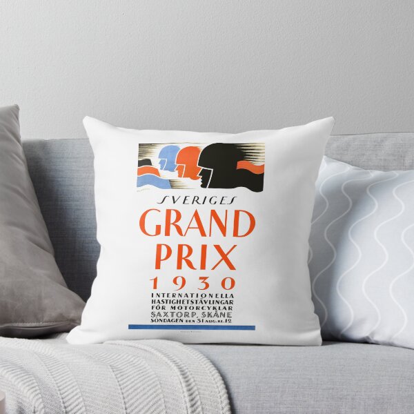 Item preview, 1930 SWEDEN Motorcycle Grand Prix Poster designed and sold by retrographics.