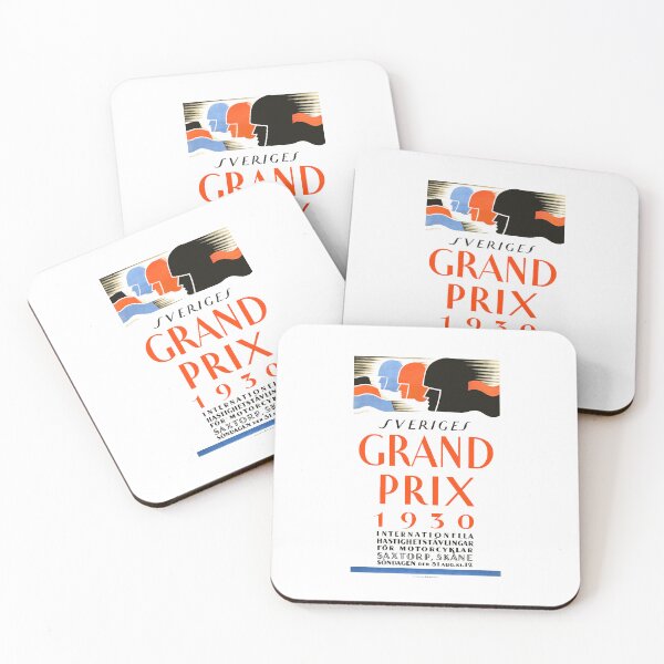 Item preview, 1930 SWEDEN Motorcycle Grand Prix Poster designed and sold by retrographics.