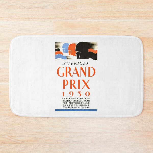 Item preview, 1930 SWEDEN Motorcycle Grand Prix Poster designed and sold by retrographics.
