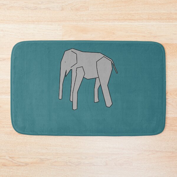 Item preview, TempleOS Elephant Sticker designed and sold by JaninaBock.
