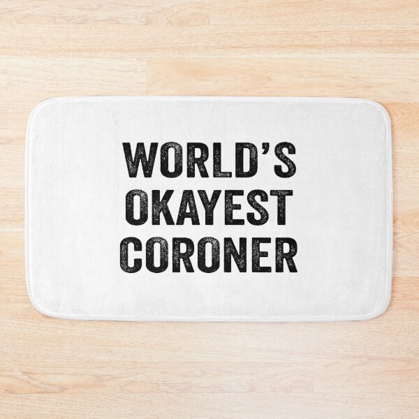 Item preview, World's Okayest coroner Shirt, Funny coroner Dad Husband Womens Boyfriend Birthday Christmas Gift idea designed and sold by xlnv.
