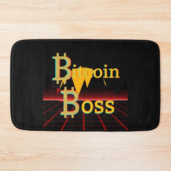 Item preview, Crypto Boss of Bitcoin designed and sold by BearMrktGenius.