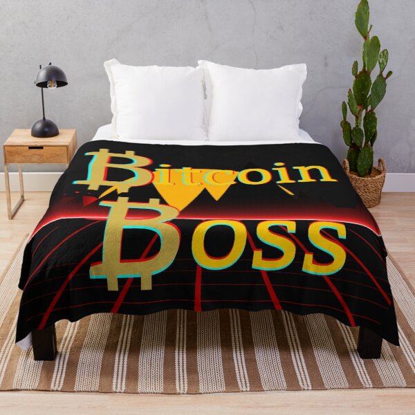 Item preview, Crypto Boss of Bitcoin designed and sold by BearMrktGenius.