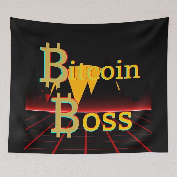 Item preview, Crypto Boss of Bitcoin designed and sold by BearMrktGenius.