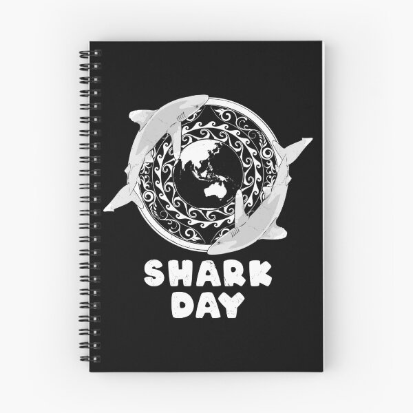Item preview, Oceanic Whitetip Shark Day designed and sold by NicGrayGraphic.