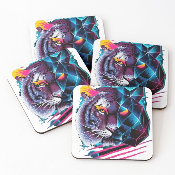 Item preview, MULTICOLORED TIGER designed and sold by Angelica Maria  Franco Cano.