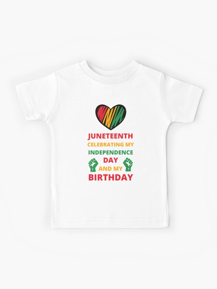 Juneteenth birthday sale shirt