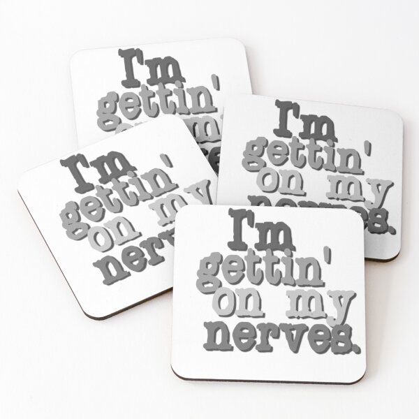 Item preview, Me estoy poniendo nervioso, en blanco y negro también. designed and sold by DianeBP.